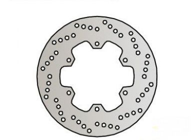 Brzdový kotúč pred./zad. NG028 YAMAHA TZR50, Majesty, DUCATI