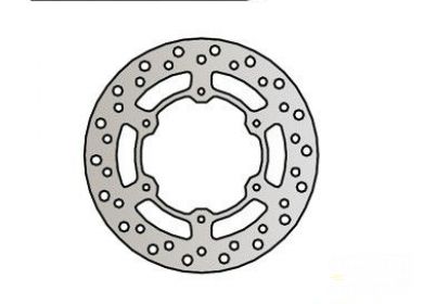 Brzdový kotúč pred. NG745 YAMAHA YZ80,85, SUZUKI RM85
