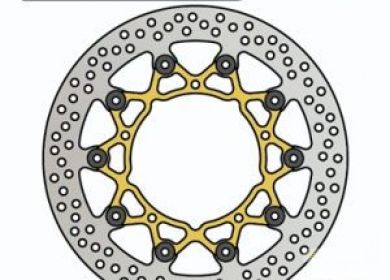 Brzdový kotúč pred. NG902 YAMAHA YZF-R 600/1000