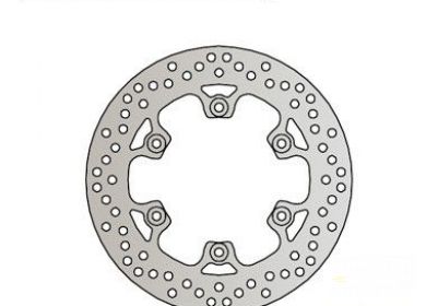 Brzdový kotúč zad. NG636 DUCATI, YAMAHA FZS/ FZR/ XJ600/ XT660/Y