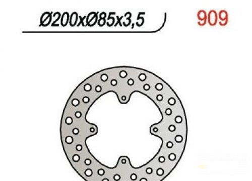 Brzdový kotúč zad. NG909 SUZUKI RM 85