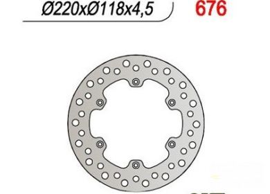 Brzdový kotúč zad. NG676 SUZUKI RM125/250, DR-Z 400 S/E