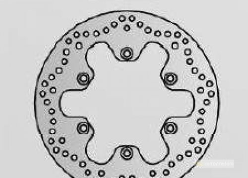 Brzdový kotúč pred. NG196 SUZUKI AN 250/400 Burgman