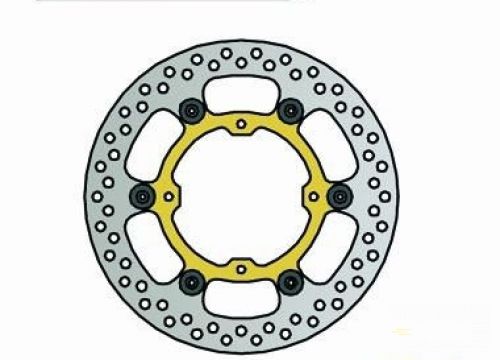 Brzdový kotúč pred. NG798 KAWASAKI KX125/250, SUZUKI RMZ250