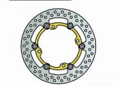 Brzdový kotúč pred. NG1048 SUZUKI RM-Z 250/450