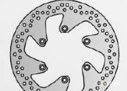 Brzdový kotúč pred. NG122  SUZUKI DR650, DR800, C800