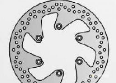 Brzdový kotúč pred. NG122  SUZUKI DR650, DR800, C800