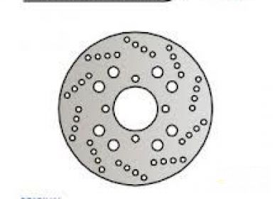 Brzdový kotúč zad. NG064 SUZUKI UH 125/150 Burgman