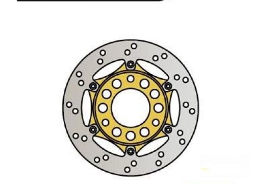 Brzdový kotúč zad. NG1055 SUZUKI AN250/400 Burgman