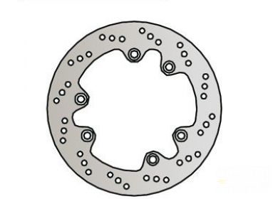 Brzdový kotúč zad. NG065 SUZUKI DR 600/650/750/800