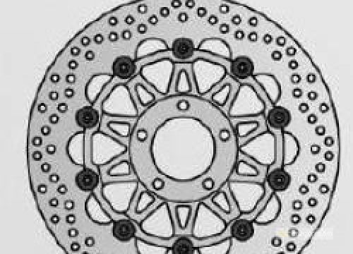 Brzdový kotúč pred. NG124 SUZUKI GSX-R 750/1100