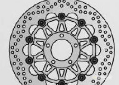 Brzdový kotúč pred. NG124 SUZUKI GSX-R 750/1100