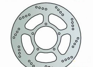 Brzdový kotúč pred. NG348 SUZUKI VL 1500 C Intruder