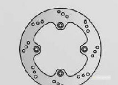 Brzdový kotúč zad. NG029 SUZUKI DR/XF 650