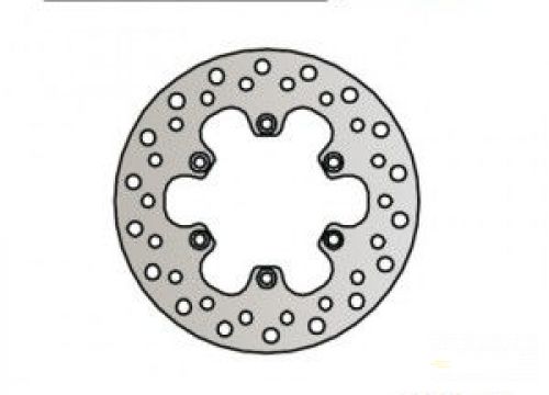 Brzdový kotúč pred. NG756 KAWASAKI KX80, KX85
