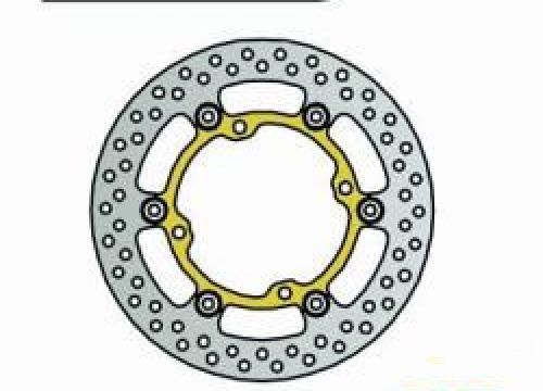 Brzdový kotúč pred. NG1031 KAWASAKI KLX450R, KX125/250/450