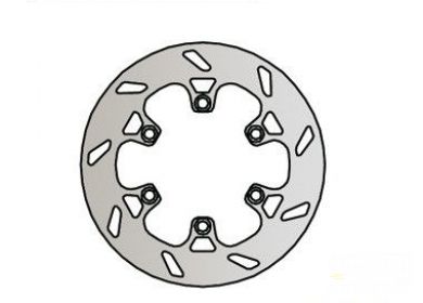 Brzdový kotúč zad. NG094 KAWASAKI KLX 250/650