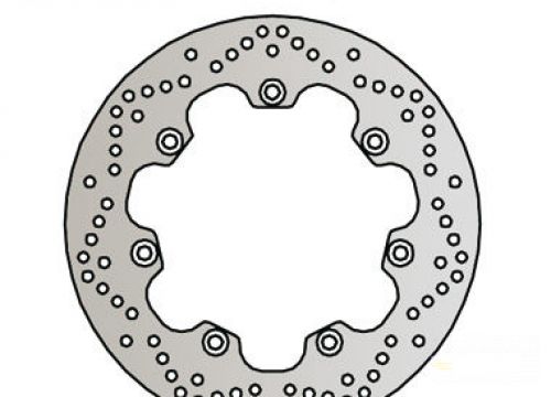Brzdový kotúč zad. NG188 KAWASAKI EN450, GT550, GPZ1100, VN1500