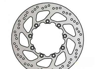 Brzdový kotúč pred. NG090 KAWASAKI KLE 500