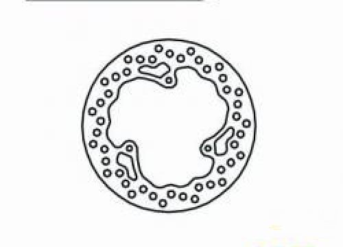 Brzdový kotúč pred. NG1025 KTM SX 65