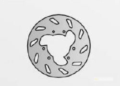 Brzdový kotúč zad. NG073 KTM EXC 50