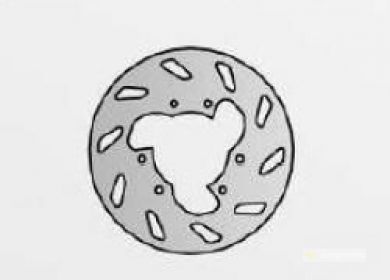 Brzdový kotúč zad. NG073 KTM EXC 50