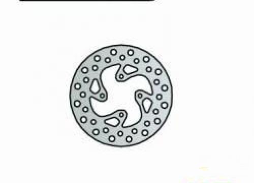 Brzdový kotúč zad. NG1026 KTM SX 65