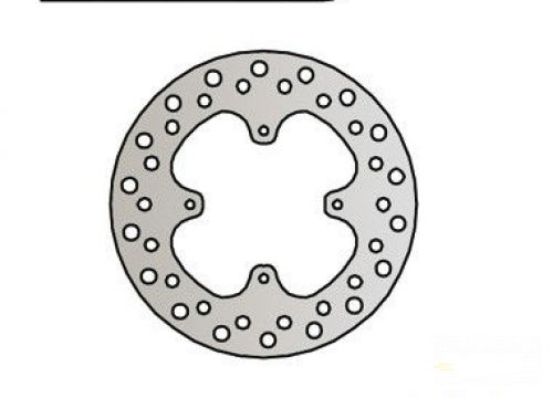 Brzdový kotúč pred. NG748 HONDA CR 80/85 R/RB