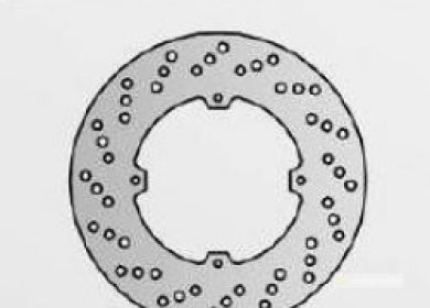 Brzdový kotúč pred. NG200 HONDA CR 125/500 R, XL 600 R