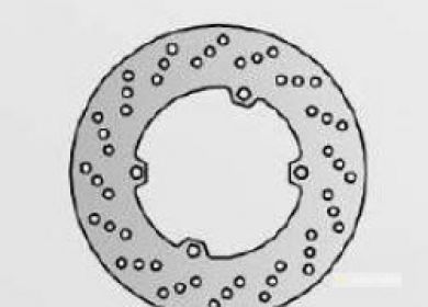 Brzdový kotúč pred. NG199 HONDA CR 125/250/500 R