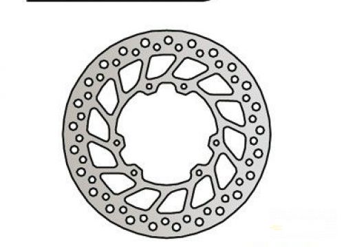 Brzdový kotúč pred. NG066 HONDA CR 125/500 R, XL 600 R