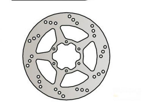 Brzdový kotúč pred. NG437 HONDA CRM 125R, MTX 125