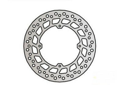 Brzdový kotúč pred. NG119 HONDA XLR 125R, NX 250, XR 250/600