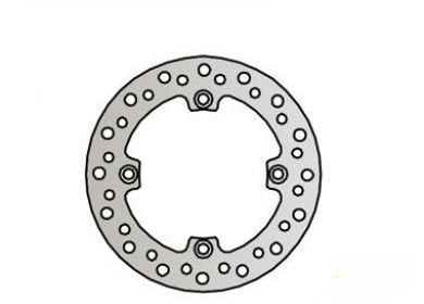 Brzdový kotúč zad. NG045 HONDA CR 125/250/500 R