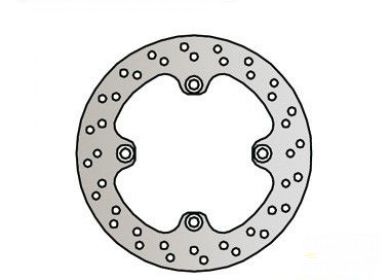 Brzdový kotúč zad. NG375 HONDA CR 125/250/500 R