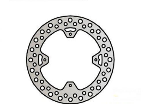 Brzdový kotúč zad. NG654 HONDA CR 125/250, CRF 250/450
