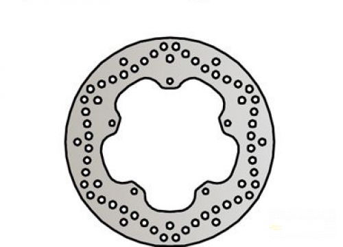 Brzdový kotúč zad. NG642 HONDA XL 125 Varadero