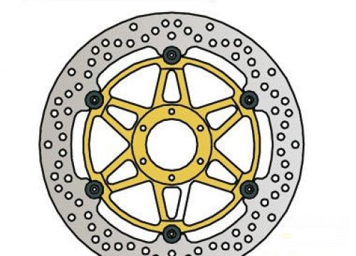 Brzdový kotúč pred. NG693 HONDA CB600 F Hornet