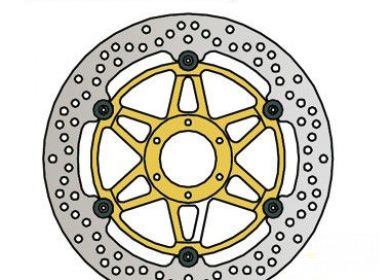 Brzdový kotúč pred. NG693 HONDA CB600 F Hornet