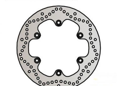 Brzdový kotúč pred. NG208 DAELIM, HONDA XL600, FX650 Vigor