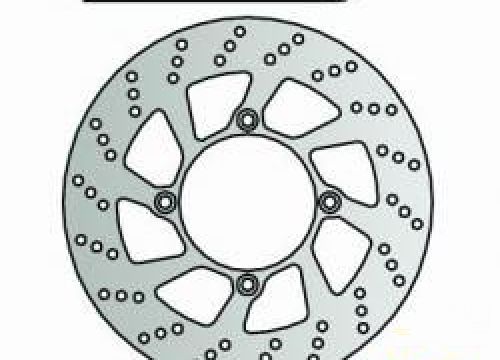 Brzdový kotúč pred. NG1024 HONDA FMX 650