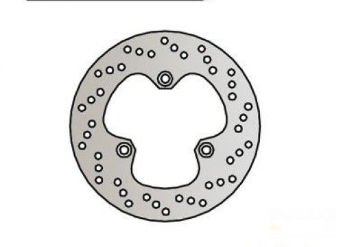 Brzdový kotúč zad. NG041 HONDA NS400, VFR400, CBR600