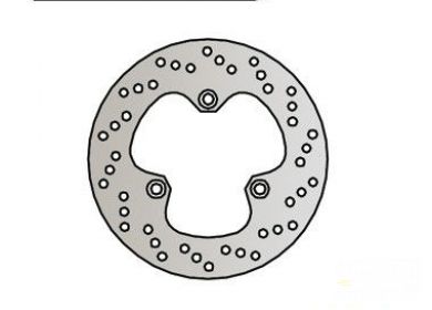 Brzdový kotúč zad. NG041 HONDA NS400, VFR400, CBR600