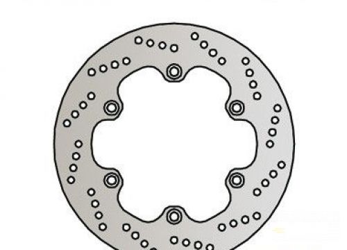 Brzdový kotúč zad. NG214 HONDA NTV, CBX, CBR, CB, VT