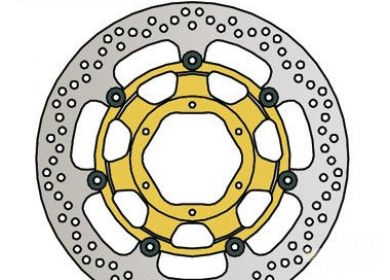 Brzdový kotúč pred. NG1015 HONDA VTR/CBR 10000