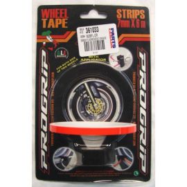 Páska na disk PROGRIP Wheel Tape - červená