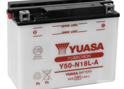 Moto batéria YUASA 12V Y50-N18L-A