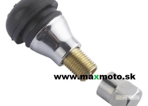 Ventil disku štvorkolky - chrómový, krátky ATV