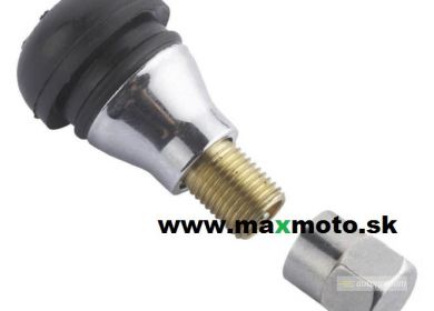 Ventil disku štvorkolky - chrómový, krátky ATV