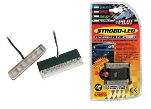 Osvetlenie interiéru STROBO 6LED - modré